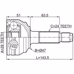 FEBEST 0910-M412 non classé