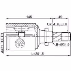 FEBEST 1011-J300RH non classé