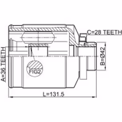 FEBEST 1211-IX55RH non classé - Vue supplémentaire 2