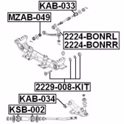 FEBEST KAB-034 non classé