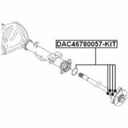 FEBEST DAC46780057-KIT non classé