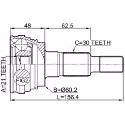 FEBEST 3410-PANR non classé - Vue supplémentaire 2