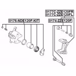 FEBEST 0176-NDE120F-KIT non classé