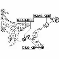 FEBEST MZAB-KEB non classé