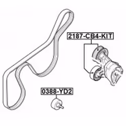 FEBEST 2187-CB4-KIT non classé