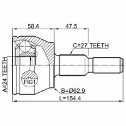 FEBEST 2110-CB7 non classé