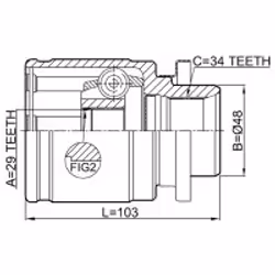 FEBEST 0411-H77WLH non classé