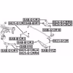 FEBEST SSB-G12R18 non classé