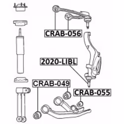 FEBEST CRAB-049 non classé