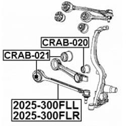 FEBEST 2025-300FLL non classé