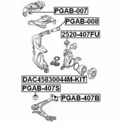 FEBEST PGAB-407B non classé