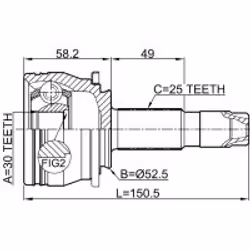 FEBEST 1010-T300 non classé