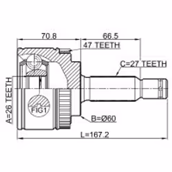 FEBEST 2210-OPIA47 non classé - Vue supplémentaire 2