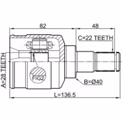 FEBEST 0711-RS413RH non classé - Vue supplémentaire 2