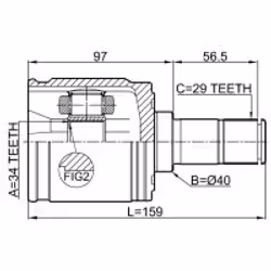 FEBEST 0311-CRTLH non classé