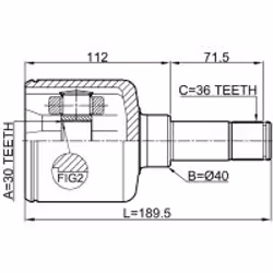 FEBEST 2111-TRDLH non classé