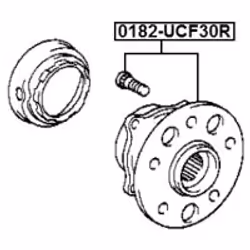 FEBEST 0182-UCF30R non classé - Vue supplémentaire 2