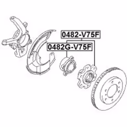 FEBEST 0482G-V75F non classé