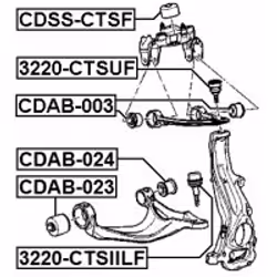 FEBEST CDAB-024 non classé