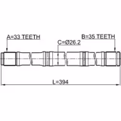 FEBEST 0212-MR20MT4WDLH non classé