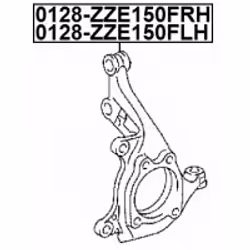FEBEST 0128-ZZE150FRH non classé