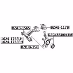 FEBEST BZBJB-156 non classé