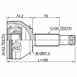 FEBEST 0210-Y62R non classé