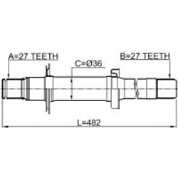 FEBEST 1412-ACTWD1RH non classé
