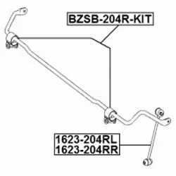 FEBEST BZSB-204R-KIT non classé