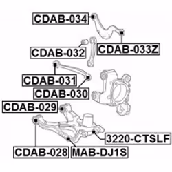 FEBEST CDAB-034 non classé