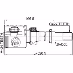 FEBEST 0211-J32VQ25RH non classé