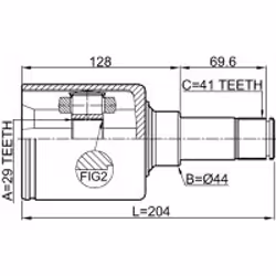 FEBEST 2111-TT9DLH non classé - Vue supplémentaire 2