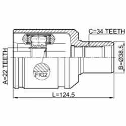 FEBEST 3211-STSLH non classé - Vue supplémentaire 2