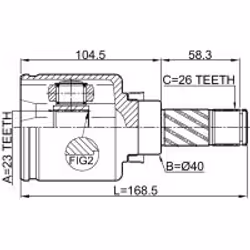 FEBEST 0211-C11LH non classé