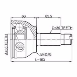 FEBEST 1610-W639R non classé