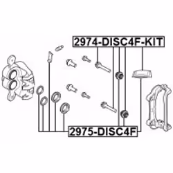FEBEST 2974-DISC4F-KIT non classé