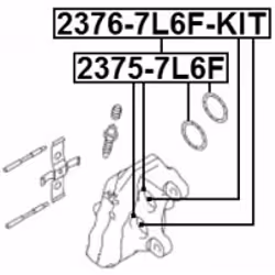 FEBEST 2376-7L6F-KIT non classé - Vue supplémentaire 2