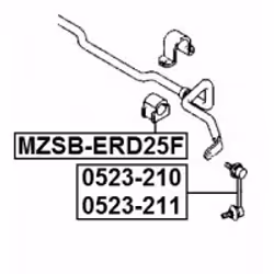FEBEST MZSB-ERD25F non classé