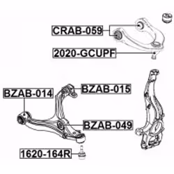 FEBEST CRAB-059 non classé