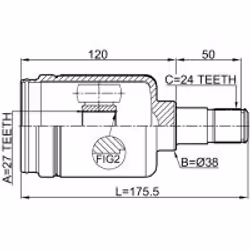 FEBEST 1611-211RH non classé