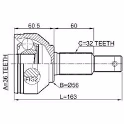FEBEST 0210-R52VQ35 non classé