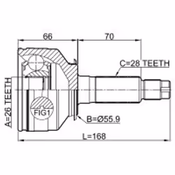 FEBEST 2210-SORBL non classé