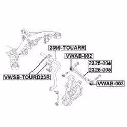 FEBEST VWSB-TOURD23R non classé - Vue supplémentaire 2