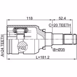 FEBEST 0111-ZRE181LH non classé