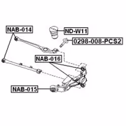 FEBEST 0298-008-PCS2 non classé