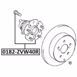 FEBEST 0182-ZVW40R non classé - Vue supplémentaire 2