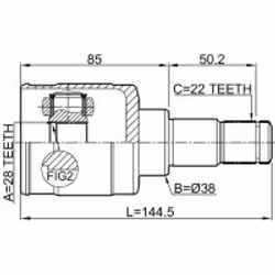 FEBEST 0711-RS415ATLH non classé - Vue supplémentaire 2