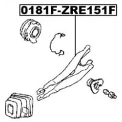 FEBEST 0181F-ZRE151 non classé