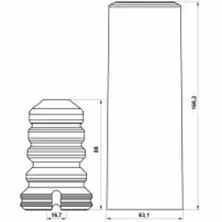 FEBEST BMSHB-E90R-KIT