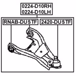 FEBEST 0224-D10LH non classé